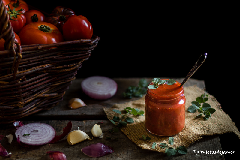 Salsa napolitana |Piruletas de jamón- Blog de cocina 
