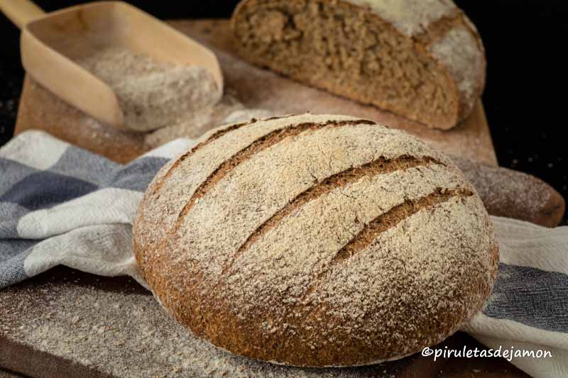 Pan integral 100% |Piruletas de jamón- Blog de cocina 