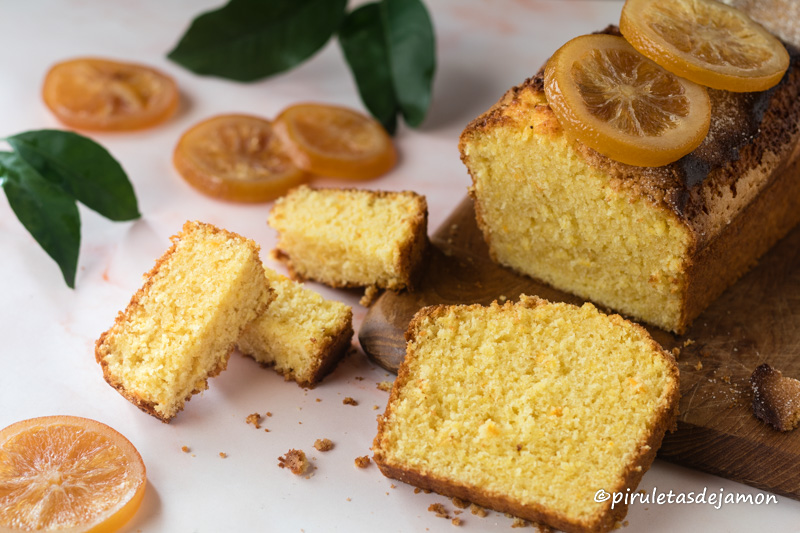 Bizcocho de naranja | Piruletas de jamón - Blog de cocina