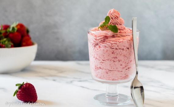Crema de fresas