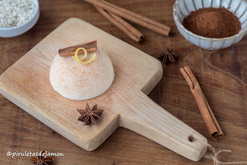 Mousse de arroz con leche | Piruletas de jamón - Blog de cocina